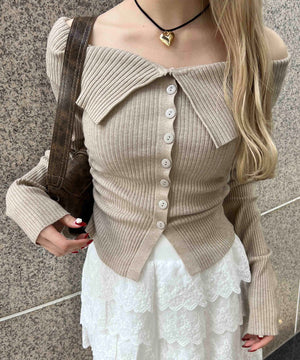 ベージュ モデル：160㎝ F着用