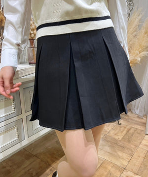 ボックスプリーツスカート