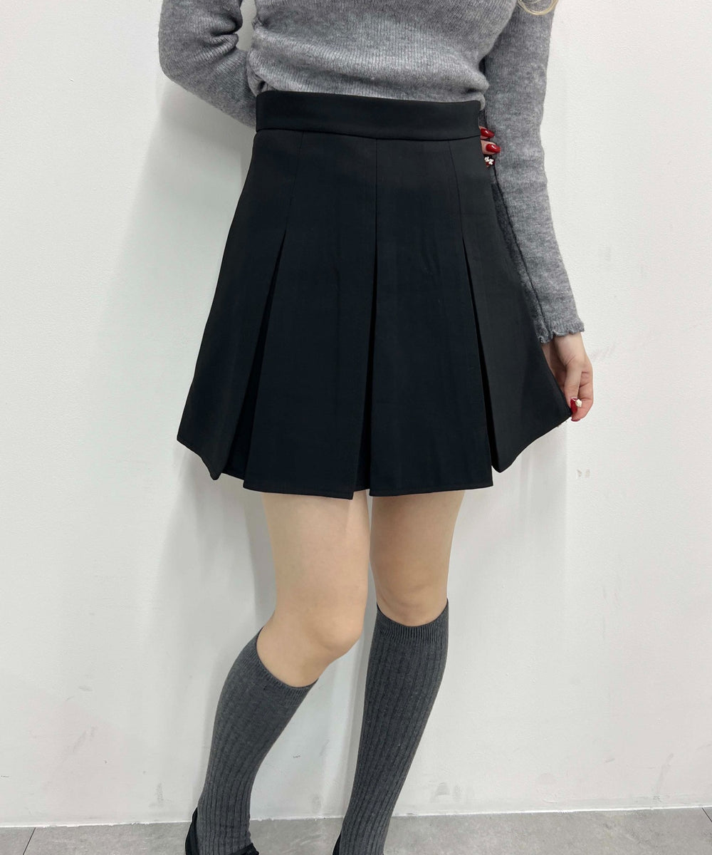 ボックスプリーツスカート