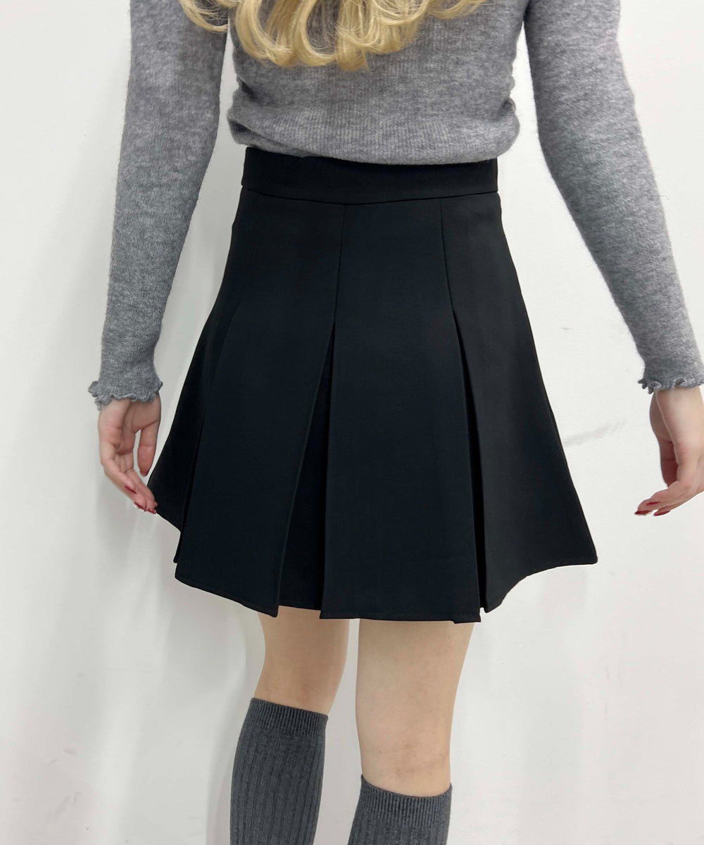 ボックスプリーツスカート
