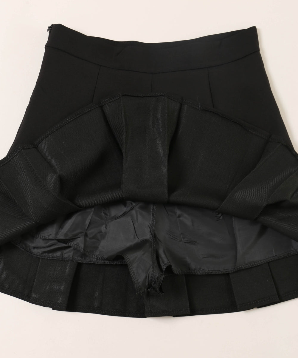 ボックスプリーツスカート