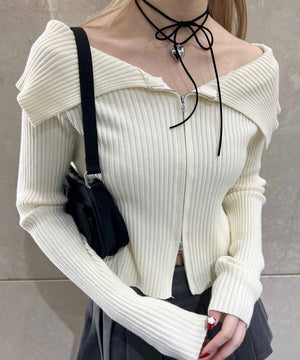 ホワイトアイボリー モデル：160㎝ F着用