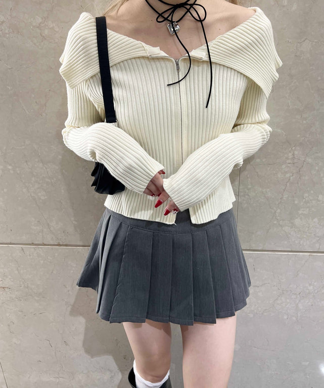 新品未使用Girlish⭐︎ピンタックショルダートップス 新品未使用Girlish⭐︎ピンタックショルダートップス