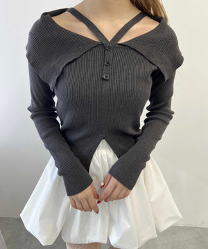 チャコール モデル：160㎝ F着用