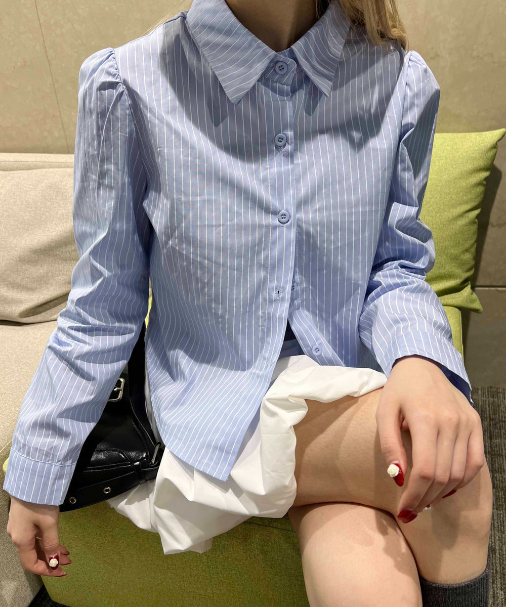 ブルー モデル：160㎝ F着用