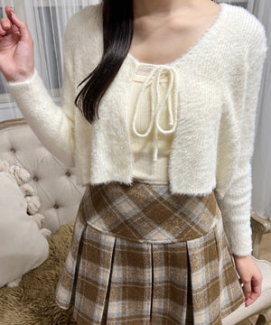 ホワイトアイボリー モデル：160㎝ F着用