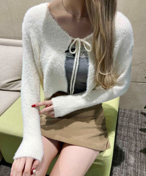 ホワイトアイボリー モデル：160㎝ F着用