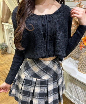 フェザータッチリボンカーディガン