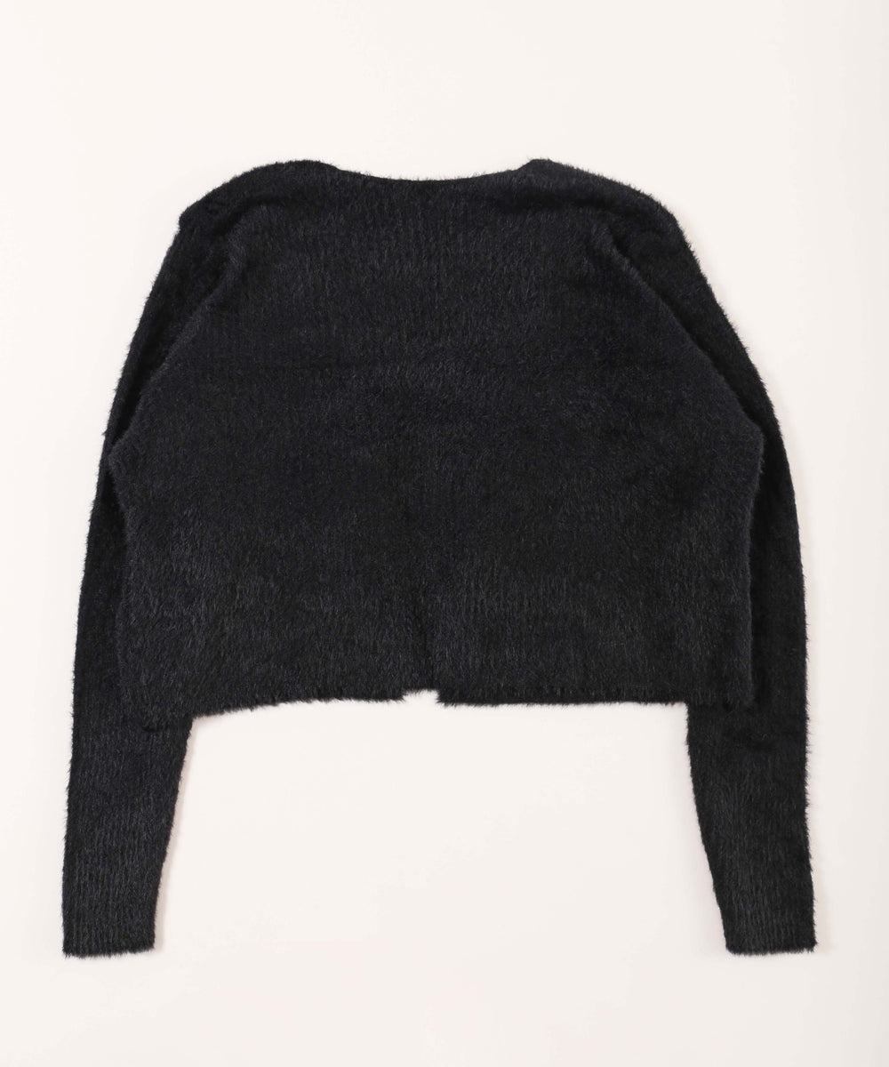 フェザータッチリボンカーディガン