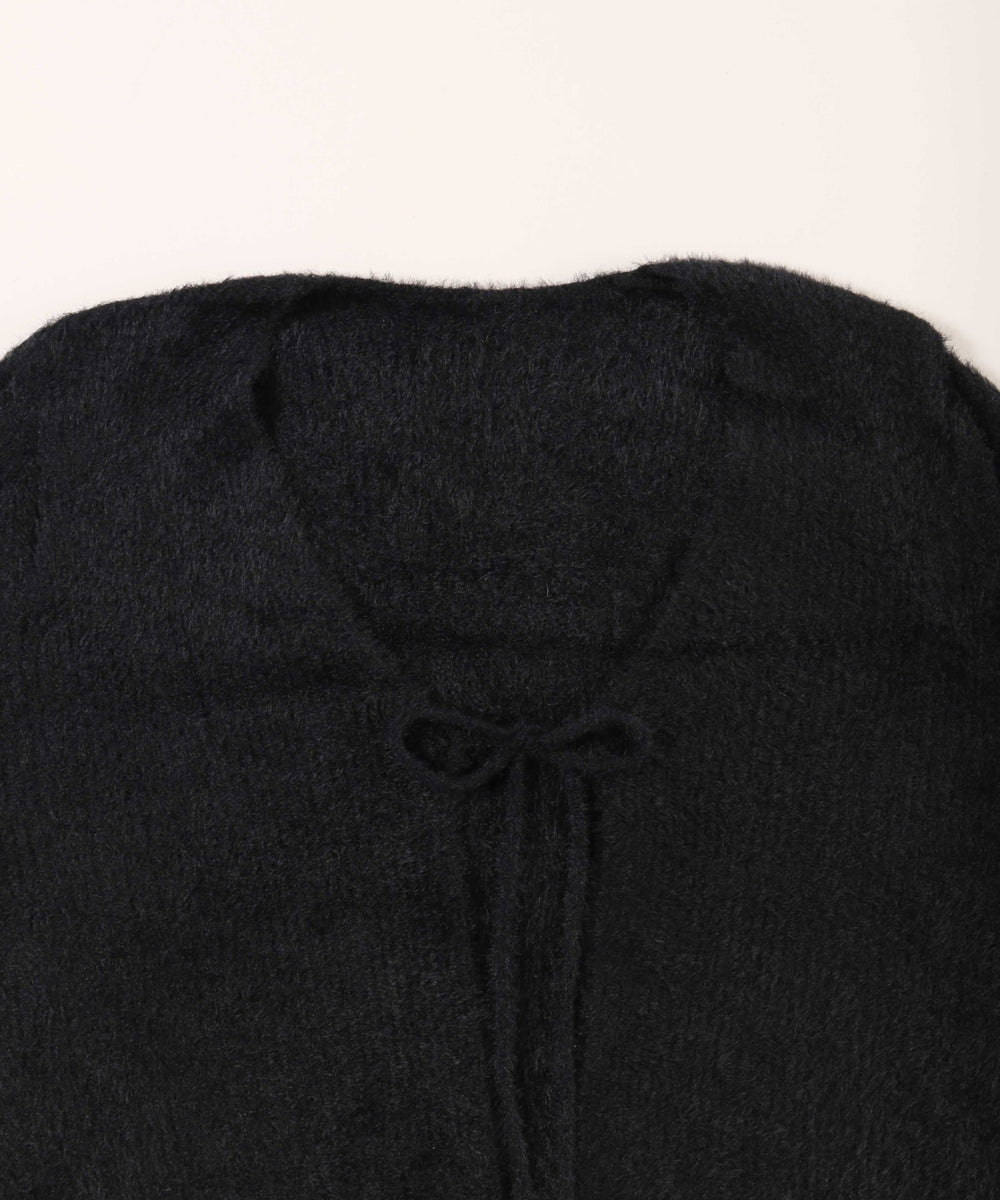 フェザータッチリボンカーディガン