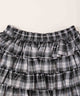 ボリュームチェックミニスカート