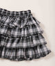 ボリュームチェックミニスカート