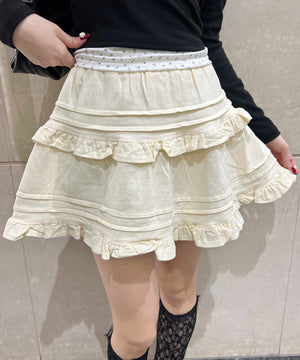 デザインフリルスカート