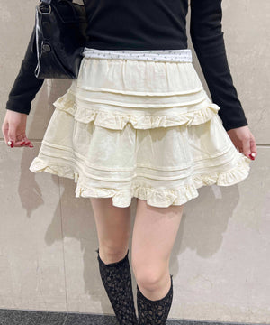 デザインフリルスカート