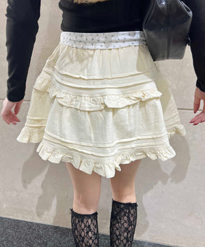 デザインフリルスカート