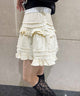 デザインフリルスカート