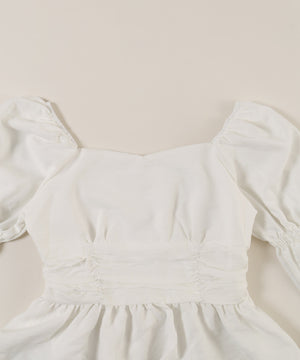 キャンディスリーブショートブラウス