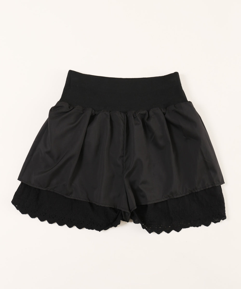 4段レースミニスカート