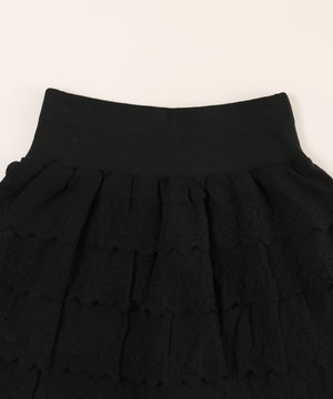 4段レースミニスカート