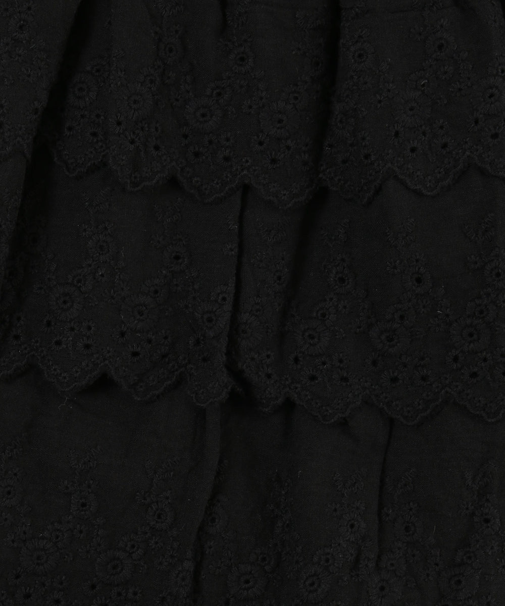 4段レースミニスカート