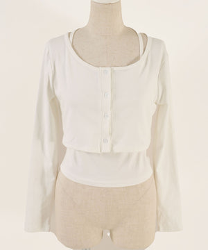 リボンキャミセットカーディガン