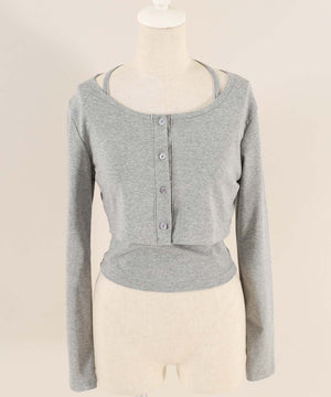 リボンキャミセットカーディガン