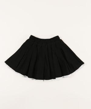 レースパイピングスウェットスカート