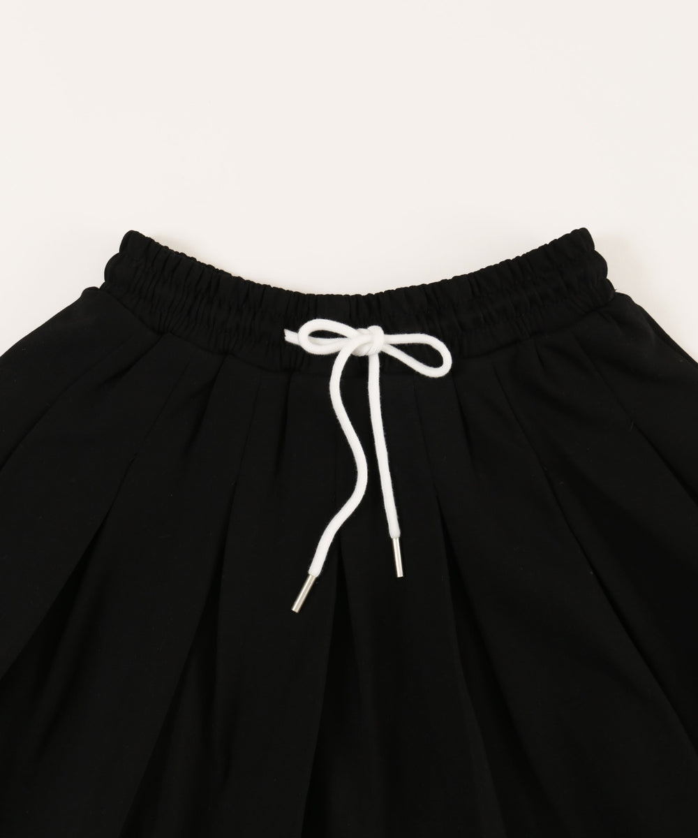 レースパイピングスウェットスカート