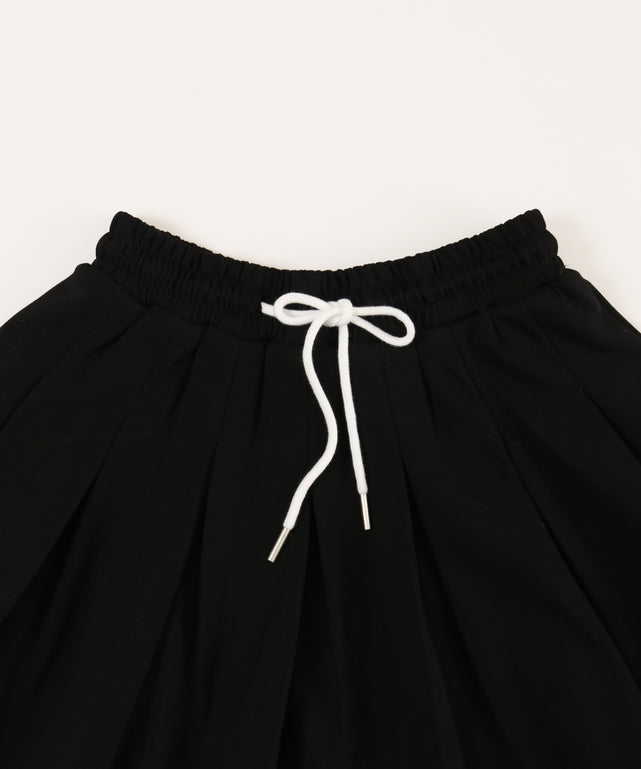 レースパイピングスウェットスカート