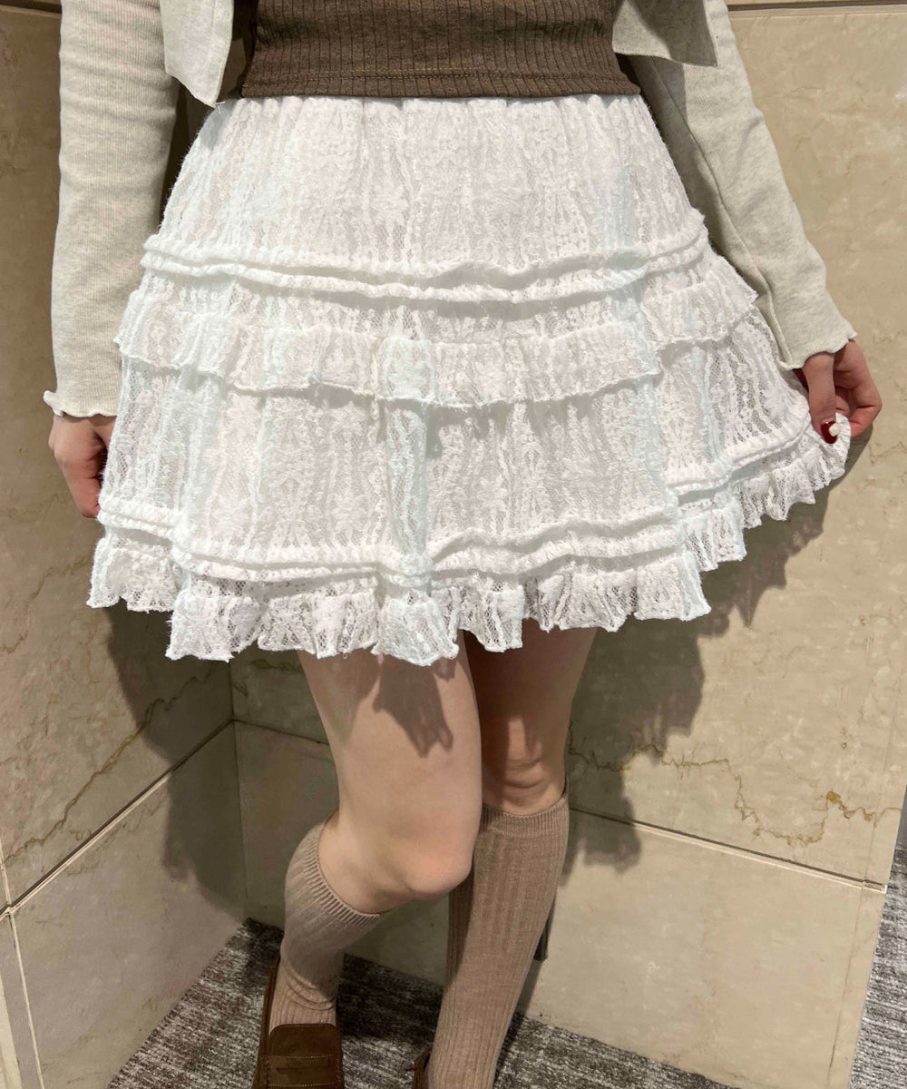 レースミニスカート