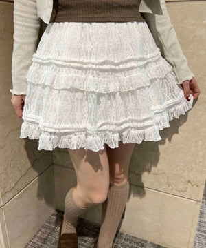 レースミニスカート