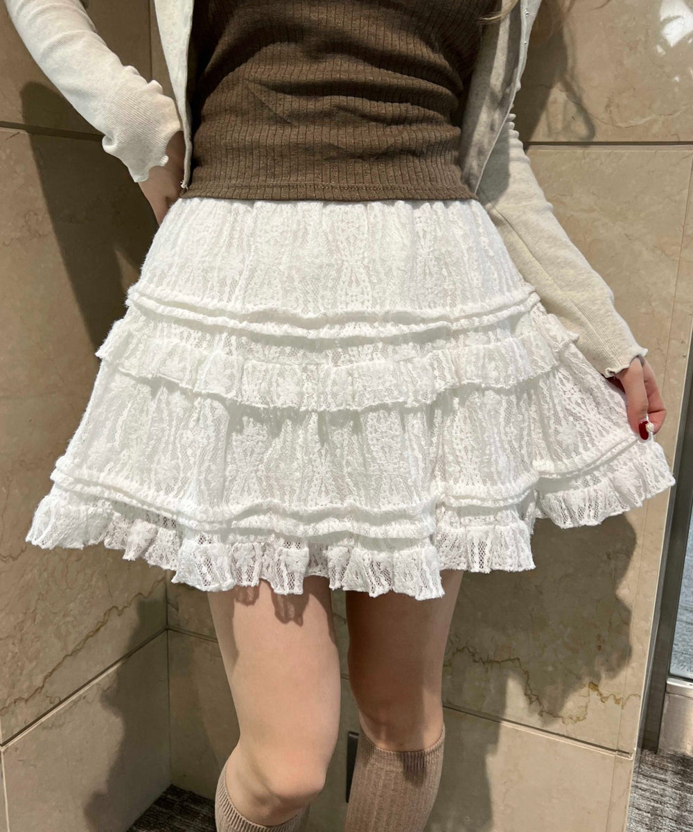 レースミニスカート