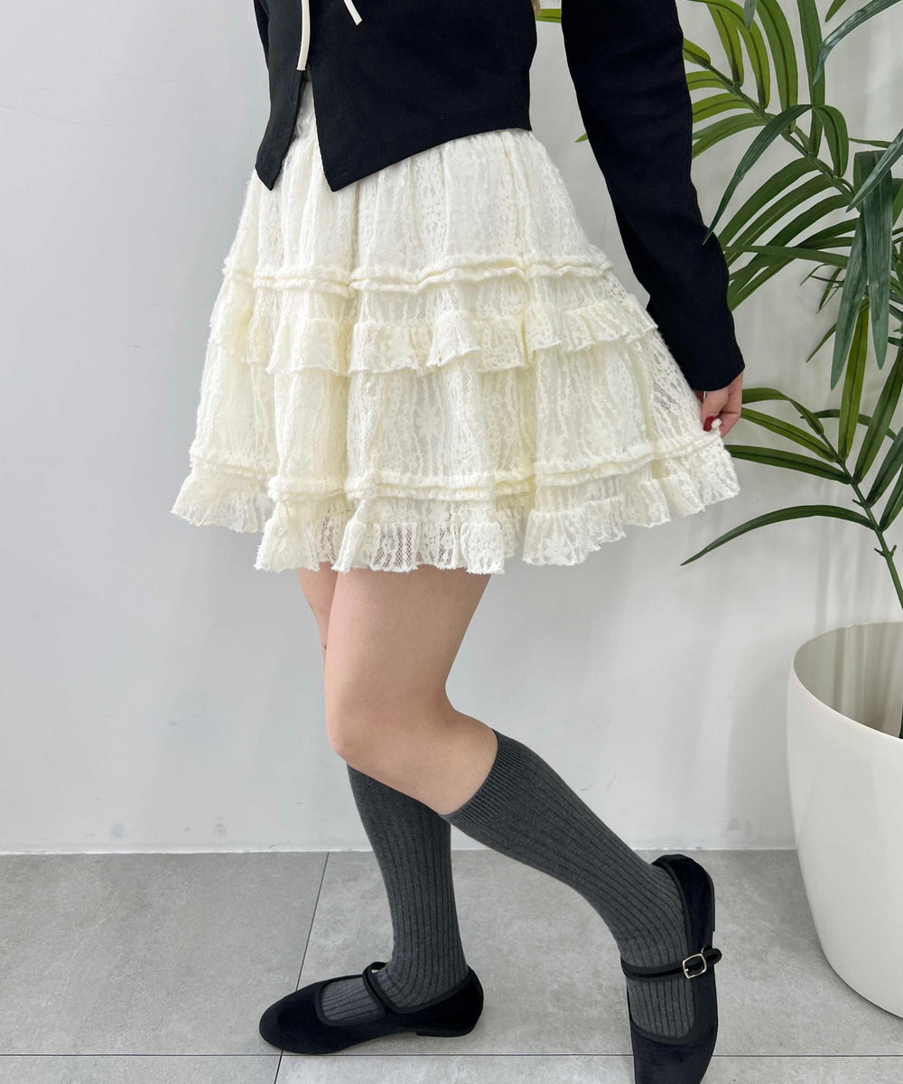 レースミニスカート