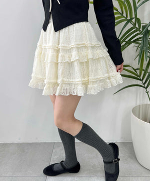 レースミニスカート