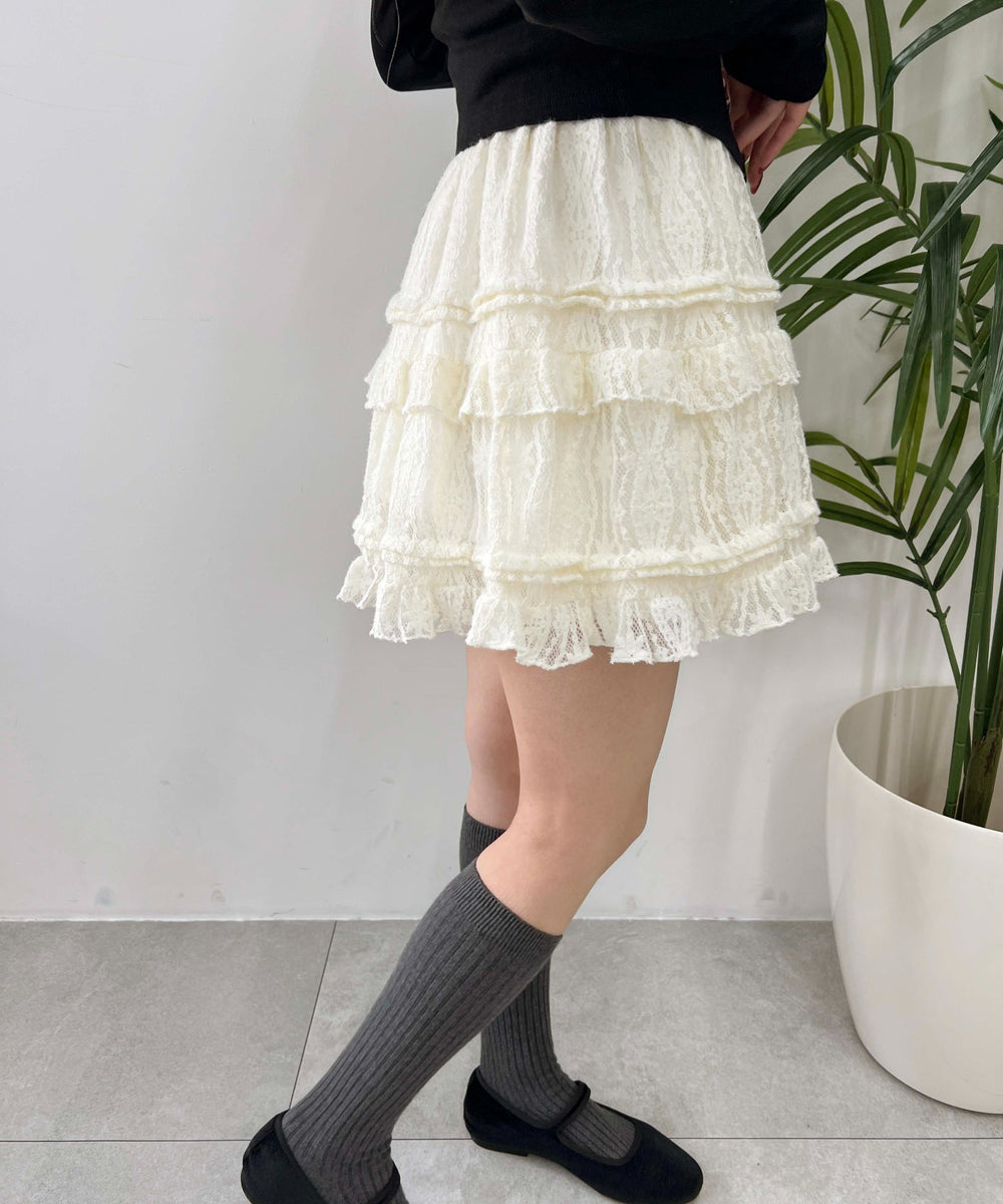 レースミニスカート