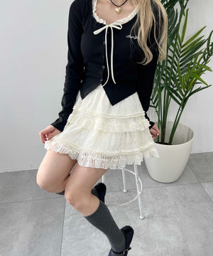 レースミニスカート