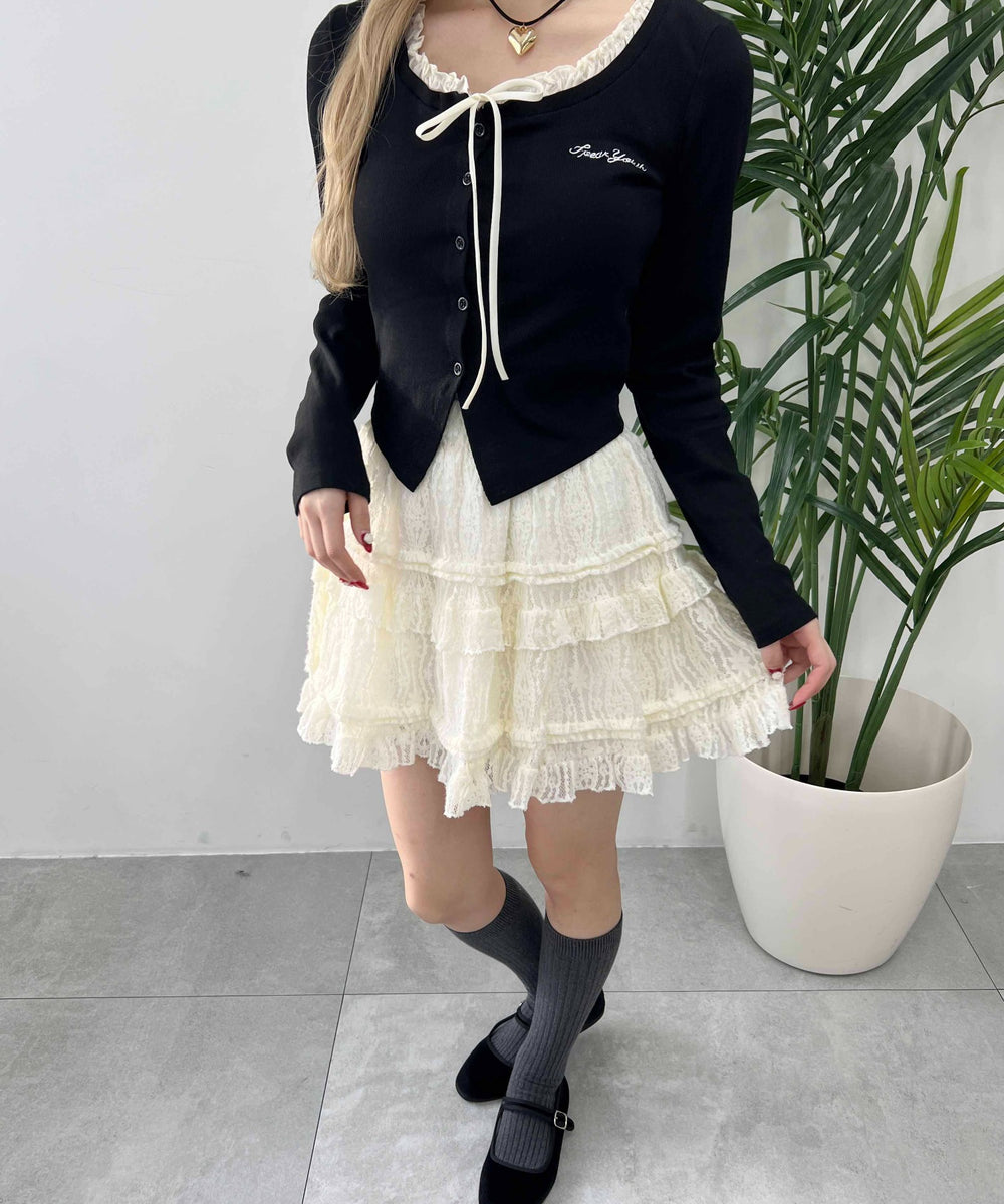 レースミニスカート