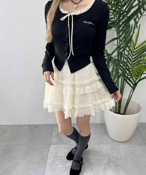 レースミニスカート