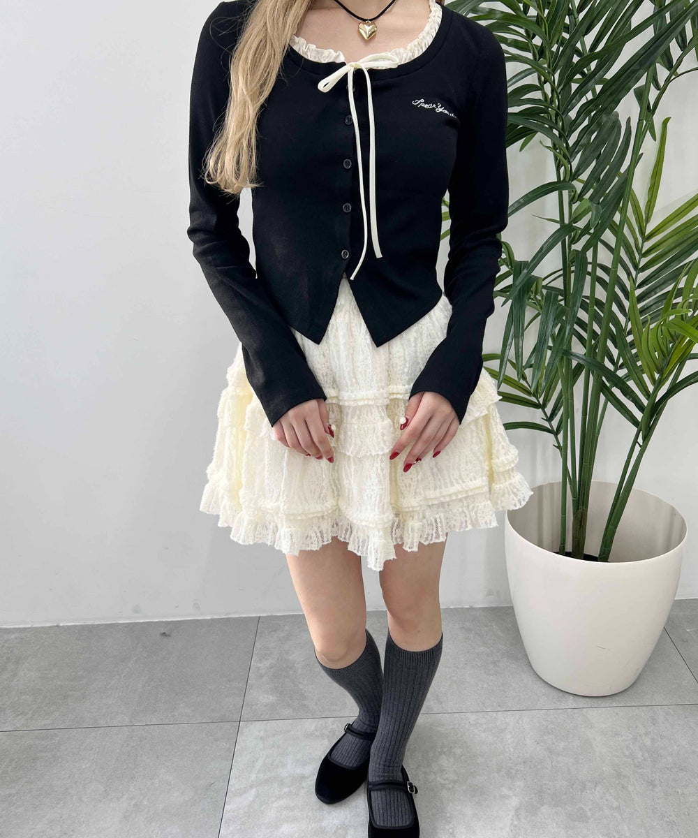 レースミニスカート