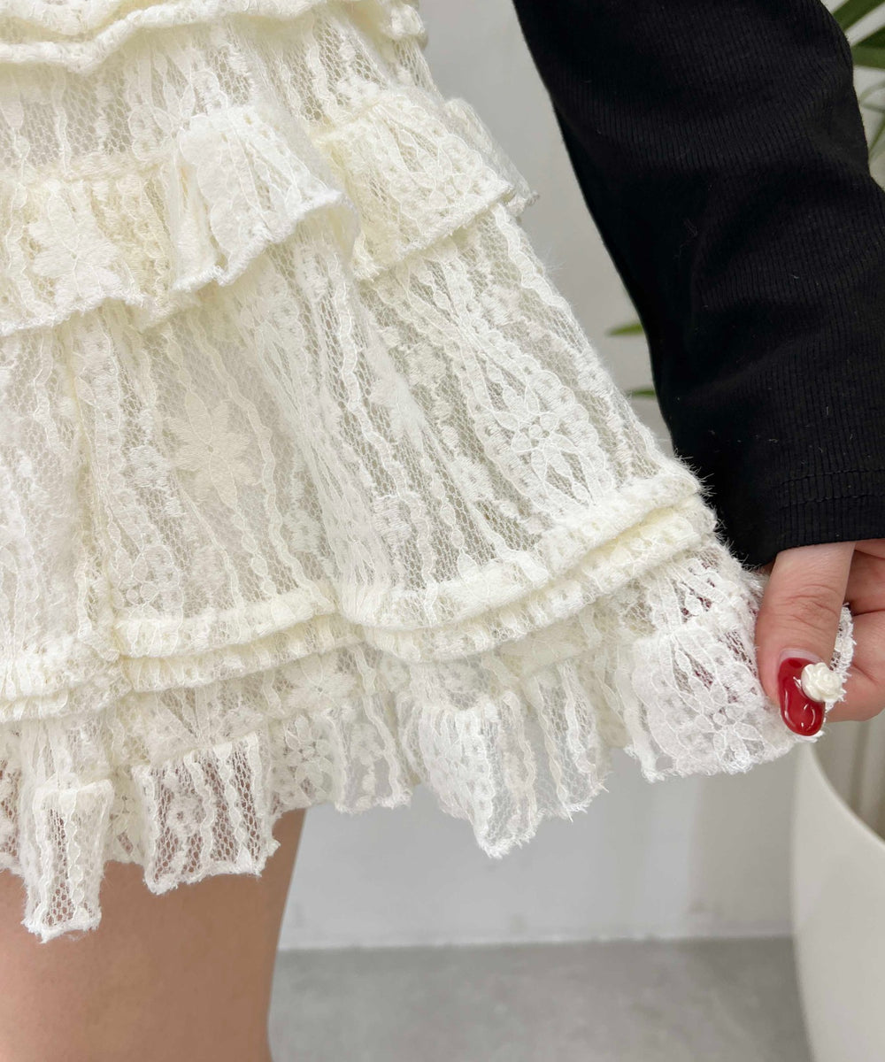 レースミニスカート