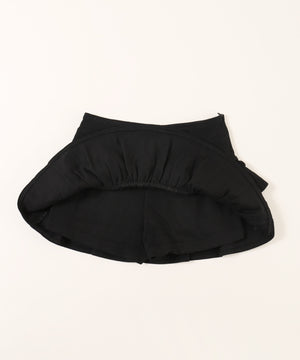 切り替えティアードミニスカート