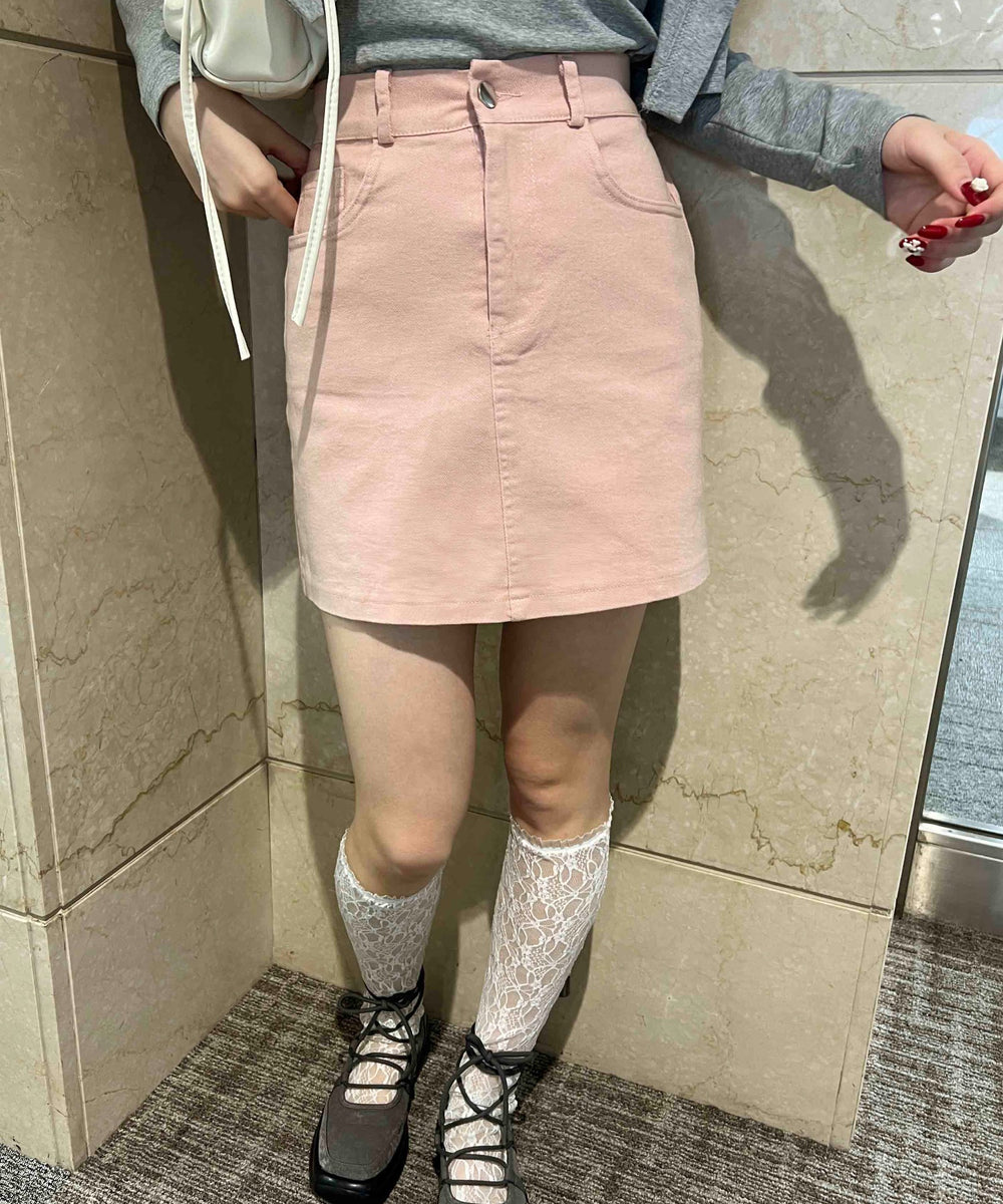 プレーンミニスカート