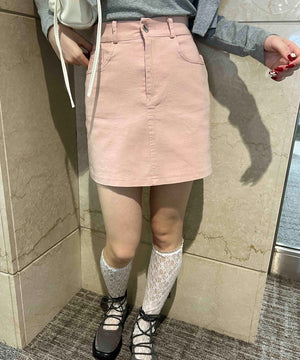 プレーンミニスカート