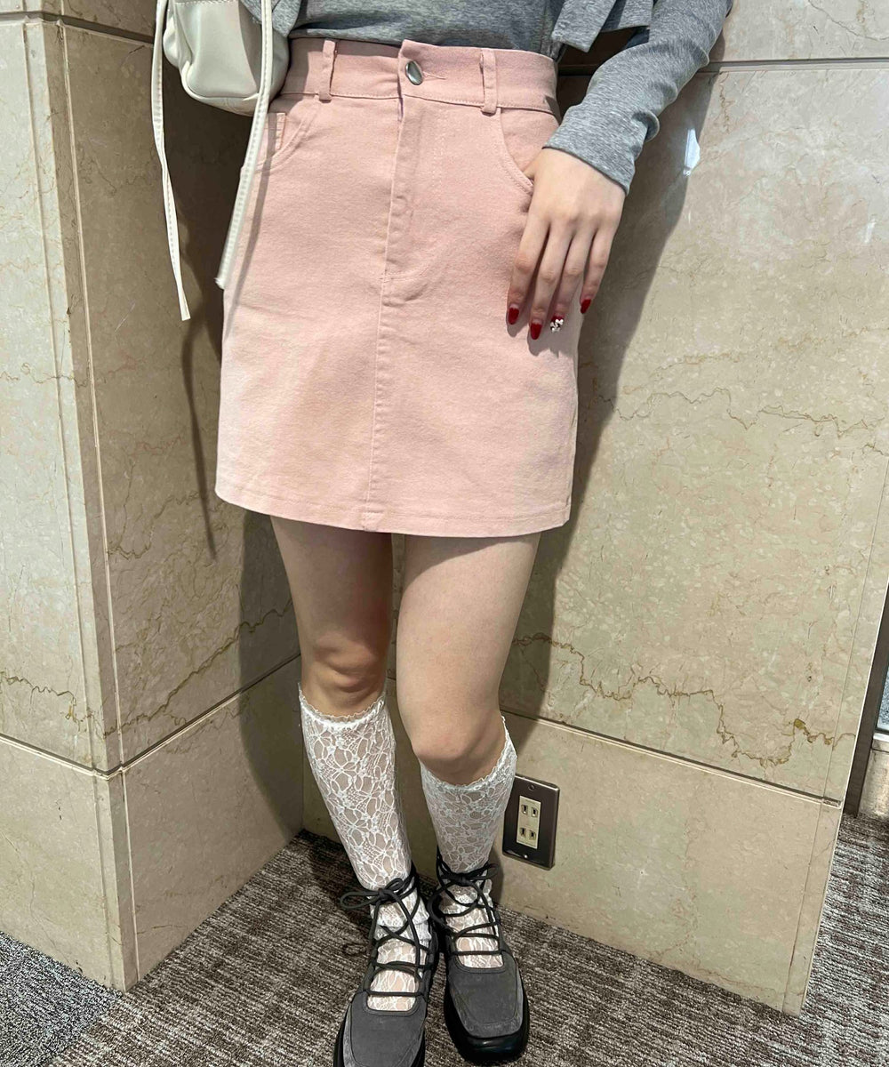 プレーンミニスカート