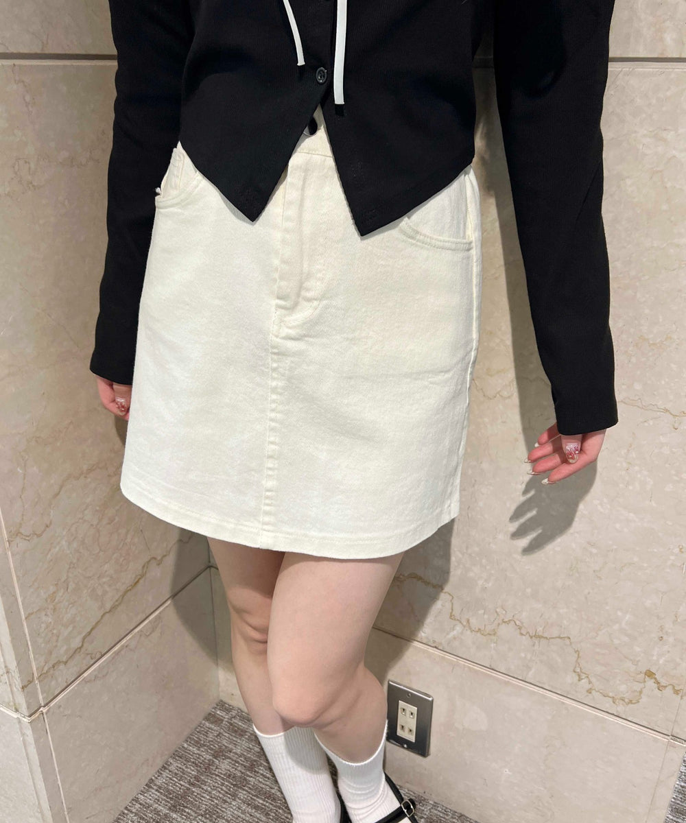プレーンミニスカート