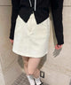 プレーンミニスカート