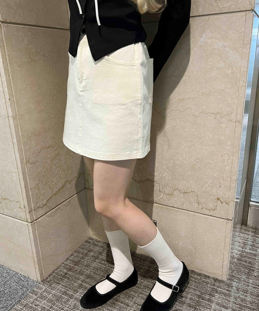 プレーンミニスカート