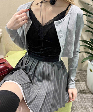 ブラックアイボリー モデル：160㎝ F着用