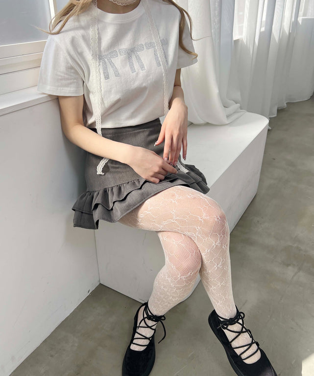 ホワイト モデル：160㎝ F着用