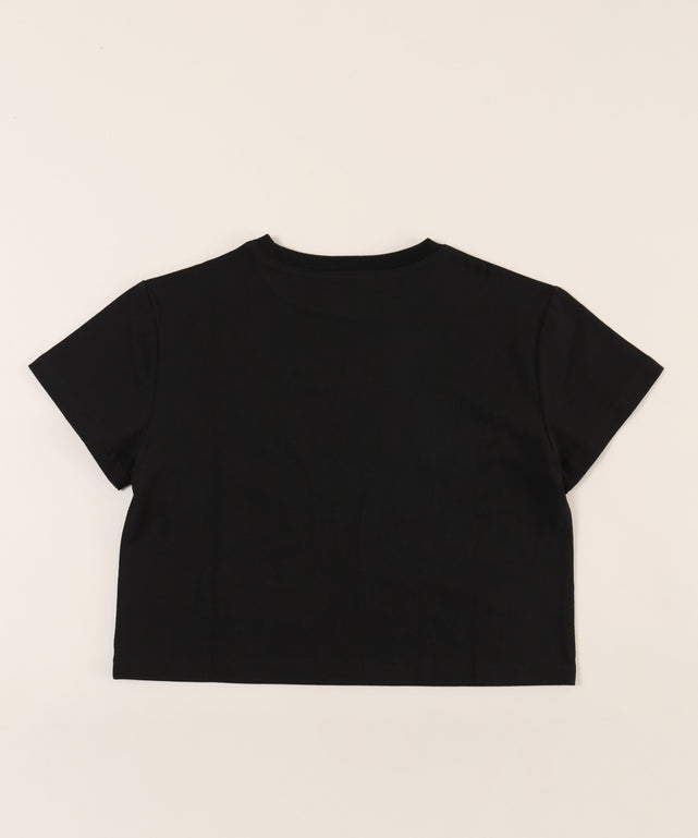 ビジューリボンTシャツ